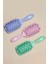 Go Green Paddle Detangler Kalın Telli Saçlar Için Geniş Saç Fırçası Lila 4