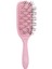 Go Green Paddle Detangler Kalın Telli Saçlar Için Geniş Saç Fırçası Pembe 2