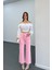 Milano Açık Pembe Cepli Yarım Flare Jeans 2