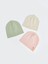 Lcw Baby Pembe Basic Pamuklu Kız Bebek Bere 3'lü 1