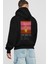 Tiki Mai Tai Kokteyl Arka Baskılı Hoodie Oversize Kapüşonlu Sweatshirt Erkek Kadın 1