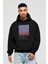 Singapore Sling Kokteyl Ön Baskılı Hoodie Oversize Kapüşonlu Sweatshirt Erkek Kadın 1