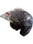 Güneş Vizörlü Açık Motosiklet Kaskı (Mat Siyah) 7