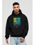 Pisco Sour Kokteyl Ön Baskılı Hoodie Oversize Kapüşonlu Sweatshirt Erkek Kadın 1