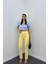 Juliet Açık Sarı Renk Yüksek Bel Slim Fit Jeans 1