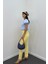 Juliet Açık Sarı Renk Yüksek Bel Slim Fit Jeans 4