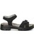 166292.Z5FX Siyah Kadın Comfort Sandalet 1