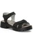 166292.Z5FX Siyah Kadın Comfort Sandalet 2