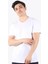 2021 V Yaka Basic Süprem Regular Fit T-Shirt 2