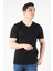 2021 V Yaka Basic Süprem Regular Fit T-Shirt 1