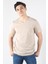 2021 V Yaka Basic Süprem Regular Fit T-Shirt 2