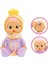 Ağlayan Yumuş Newborn Bebek CYB68000 Mor Pijamalı Lexi 2