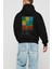 Japanese Slipper Kokteyl Arka Baskılı Hoodie Oversize Kapüşonlu Sweatshirt Erkek Kadın 3