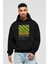 Cuba Libre Kokteyl Ön Baskılı Hoodie Oversize Kapüşonlu Sweatshirt Erkek Kadın 1