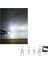 ( 4 x Adet ) 1 Set T5 1.2W LED Mini Dipsiz Ampul Beyaz 12V (1.2W Mini Dipsiz Ampul LED Kristal Cam Beyaz) 3