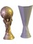Fıfa Dünya Kupası Temalı Boyalı Dekoratif Kupa (20 cm - 3D Baskı) 1