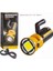 Powermaster MX-W5164-3 Kırmızı Mavi Çakarlı Cob Ledli Şarjlı Kamp El Feneri Işıldak 4