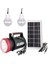 Powermaster 10 Watt 22 Smd Ledli Solar Panelli 3 Ampullü Usb-Mp3-Radyo Destekli Solar Fener YJ-1908TSYK 1