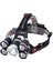 Powermaster MX-501 5 Power Ledli Su Geçirmez 18650 Pilli Şarj Edilebilir Kafa Feneri 1
