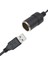 Powermaster PM-5726 USB 2.0 Siyah 5 Volt 2 Amper To 12 Volt 800MAH Araç Çakmaklığına Çevirici 2