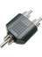 1 Rca Erkek / 2 Rca Erkek Çevirici Jack 1