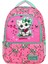 Waddell lisanslı Pembe Kedi Desenli Ilkokul Sırt Çantası,beslenme Çantası ve 2 Cepli Kalemlik 2