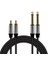 LD398 2x 6.3 Mm Mono Erkek - 2x Rca Erkek 1.5 Metre Kablo 1