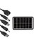 Powermaster ZO-710 6 Volt 1.33 Amper 8 Watt Güneş Enerjili Şarj Cihazı Solar Panel 1