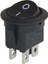 Powermaster Yuvarlak 4 Pinli Işıksız On-Off Anahtar IC-133-4 1