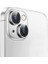 Labs iPhone 14/14 Plus Screen Protector 9h Safir Cam Kamera Metal Lens Koruyucu (Gümüş) 2