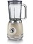 Vintage Cam Blender Bej 0583/03-1,5 Litre Kapasiteli Cam Sürahi, 4 Hız Kademesi, Pulse Özelliği ve Buz Kırma Fonksiyonu, 4 Paslanmaz Çelik Bıçak ile Güçlü Performans 2