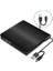 Harici DVD Rw External Taşınabilir Ultra Ince Usb+Type-C 3.0 CD DVD Yazıcı Okuyucu 3