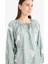 Regular Fit Desenli Uzun Kollu Bluz D8681AX25SP 4