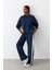 fit Oversize Geniş Kalıp Bisiklet Yaka Modal Sporcu SWEATSHIRT E8954AX25AU 2