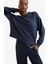 fit Oversize Geniş Kalıp Bisiklet Yaka Modal Sporcu SWEATSHIRT E8954AX25AU 6