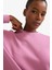 fit Oversize Geniş Kalıp Bisiklet Yaka Modal Sporcu SWEATSHIRT E8954AX25AU 5