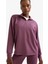 fit Oversize Geniş Kalıp Yarım Fermuarlı Dik Yaka Modal Sporcu SWEATSHIRT D7126AX25AU 3