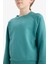 Erkek Çocuk Bisiklet Yaka Basic Düz Okul Sweatshirt E8415A825AU 5