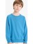 Erkek Çocuk Bisiklet Yaka Basic Düz Okul Sweatshirt E8415A825AU 1