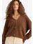Oversize Geniş Kalıp V Yaka Triko Hırka K7886AZ25WN 1