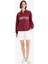 Relax Fit Polo Yaka Baskılı Kalın Sweatshirt Kumaşı Sweatshirt F1063AX25AU 2