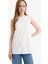 Regular Fit Bisiklet Yaka Kolsuz Tunik F9753AX25HS 3