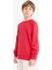 Erkek Çocuk Bisiklet Yaka Basic Düz Okul Sweatshirt E8415A825AU 4