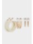 Kadın 3'lü Halka Küpe 3