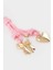Kadın Pembe İpli Kalp Kurdele Charm Anahtarlık F1722AXNS 2