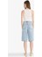 Yüksek Bel Jean Bermuda Şort E9040AX25AU 8