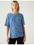 Regular Fit Kısa Kollu Bluz 2