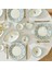 Liana Stoneware 26 Parça 6 Kişilik Kahvaltı Takımı Mavi 1