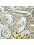 Liana Stoneware 26 Parça 6 Kişilik Kahvaltı Takımı Mavi 4