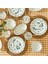 Ocaliptus Stoneware 26 Parça 6 Kişilik Kahvaltı Takımı Yeşil 1